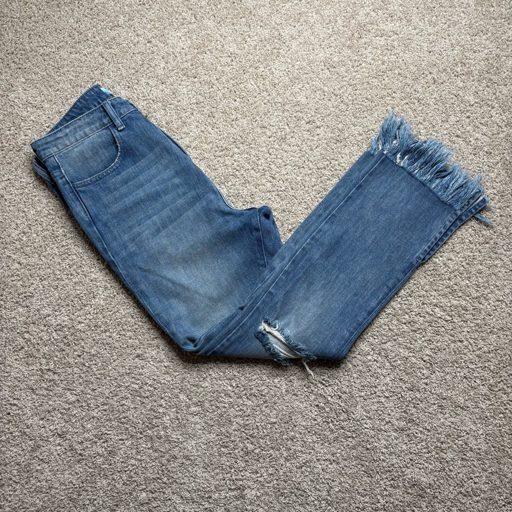 Mumu Blue Brooklyn High Waist Jeans